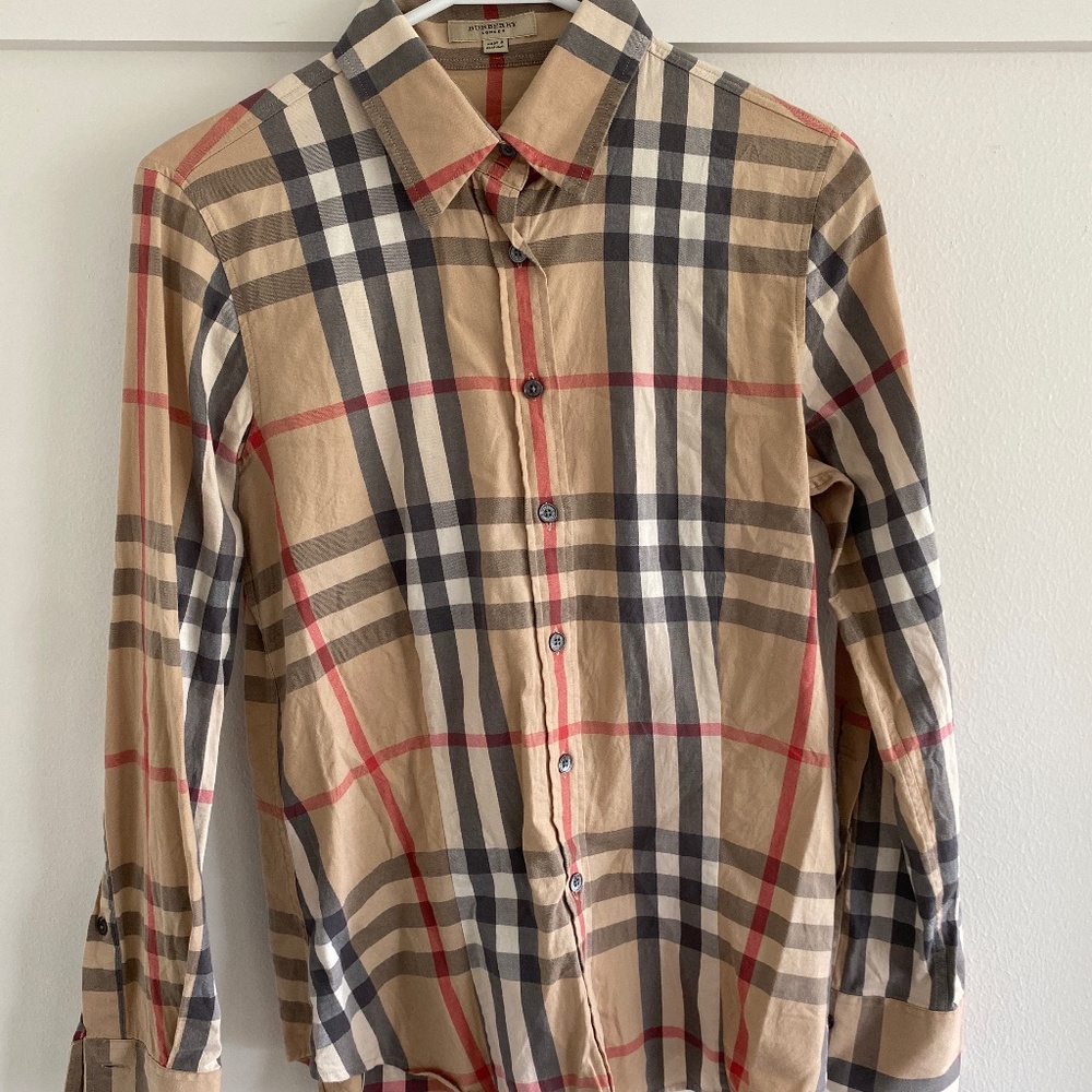 Authentic Burberry button down